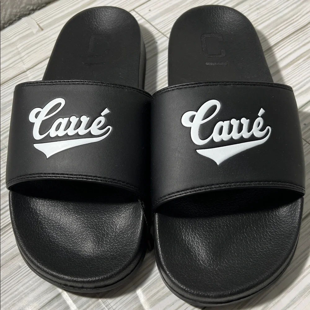 Carré‎ men’s Simplicita Classique Black Slide Sandals large EU 42 size 9